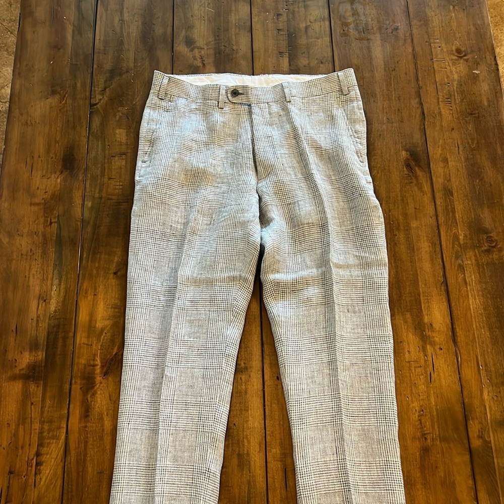 Men’s Suitsupply Brescia Linen Suit Pant 34/30-31
